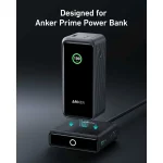 Baza de incarcare Anker, pentru baterii externe Anker Prime, 100W, 4 porturi, GaN, Negru