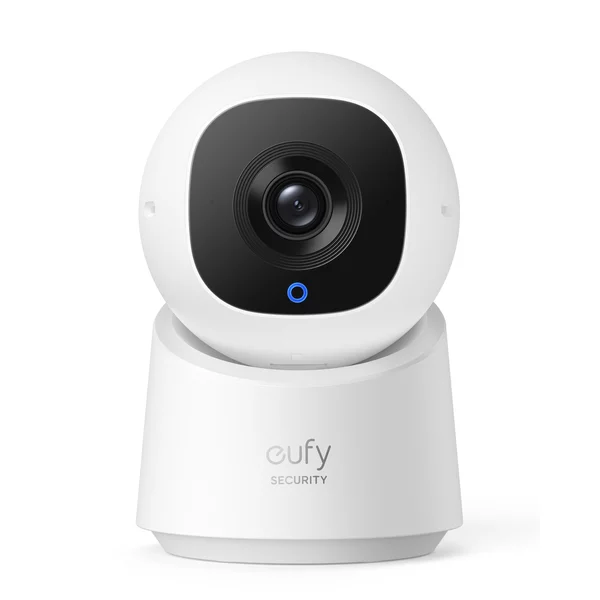 Camera de supraveghere eufy Security C220 Indoor, Rezolutie 2K, 360° Pan&Tilt, AI, Audio bidirectional, Alb