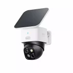 Camera supraveghere eufy SoloCam S340, Wireless, Panou Solar, Dual Camera, Supraveghere 360, 2.4 GHz Wi-Fi