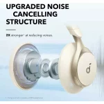 Casti Wireless Over-Ear Anker Soundcore Space One, Adaptive Active Noise Cancelling, LDAC Hi-Res, Bluetooth 5.3