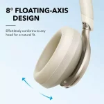 Casti Wireless Over-Ear Anker Soundcore Space One, Adaptive Active Noise Cancelling, LDAC Hi-Res, Bluetooth 5.3
