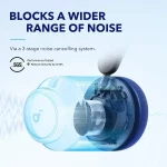 Casti Wireless Over-Ear Anker Soundcore Space Q45, Adaptive Active Noise Cancelling, LDCA Hi-Res, Bluetooth 5.3, Negru