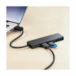 Hub Anker UltraSlim 4 porturi USB 3.0 negru