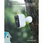 Kit supraveghere video eufyCam 2C Security wireless, HD 1080p, IP67, Nightvision, 2 camere video