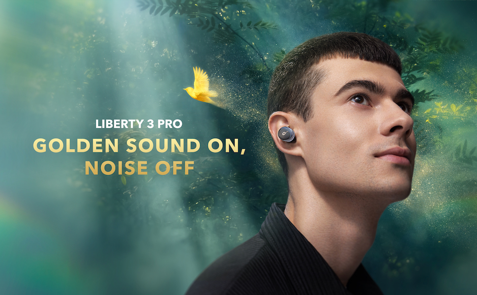 Casti wireless Anker Soundcore Liberty 3 Pro, Noise Cancelling, True Wireless, Hi-Res
