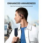 Casti Wireless Open-Ear Anker SoundCore V30i, IPX5, Autonomie 36H, Bluetooth 5.3, Negru
