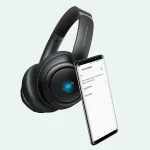 Casti Wireless Over-Ear Anker Soundcore Life Tune, Hybrid Active Noise Cancelling, Deep Bass, MultiPoint, Negru