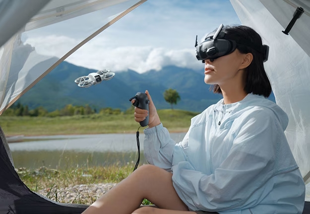 Control prin mișcare pentru DJI Neo 2